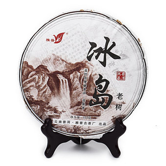 Пуэр Блин Шу "БинДаоЛаоШу", "Я Пу", 2010 г, 357гр